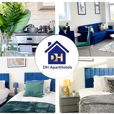 2 Bedroom Apartment - Flitwick - Contractor Friendly - Tourist Ready - Full Kitchen - Wifi - Smart Tv - Sofa Bed - Free Parking - Ideal For Short Or Long Stays Eksteriør billede